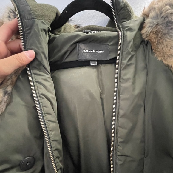 Mackage jacket/parka with original garment bag for sale. - Picture 6 of 6